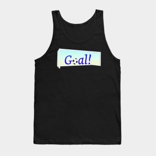 Score a football goal Tank Top